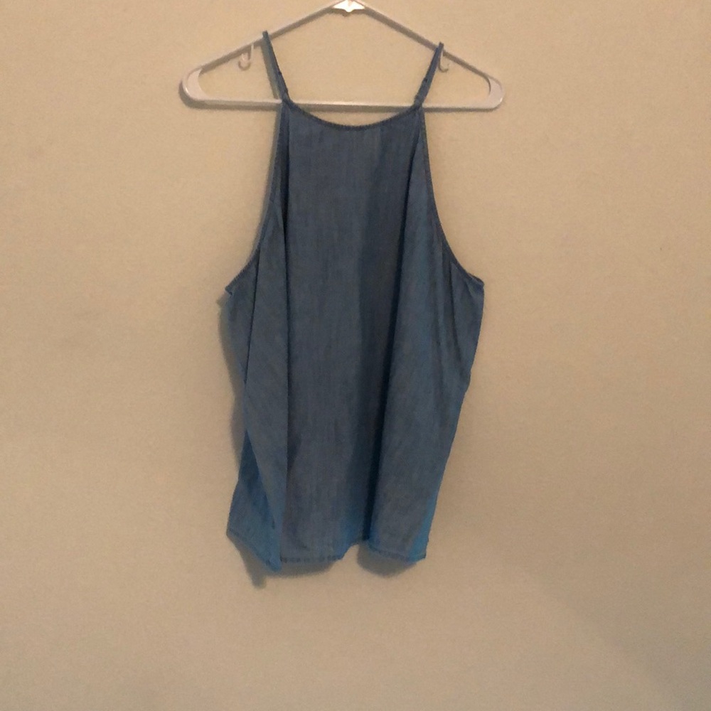 Denim tank top